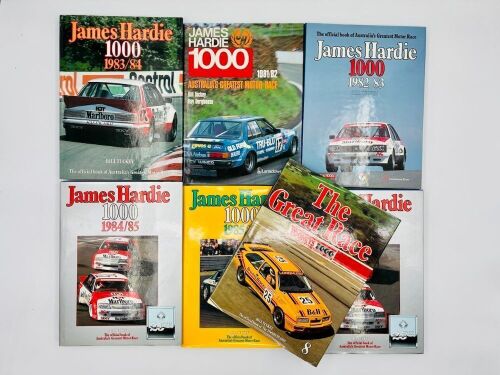 78 · JAMES HARDIE 1000: A collection of seven Yearbooks from 1981/1982 to 1986/1987 [Location: Sydney]
