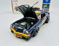 CHEVROLET CAMARO: A 1:18 scale model by Classic Carlectables of the Chevrolet Camaro in Kevin Bartlett's Channel 9 #9 livery, in original packaging together with a colour photo mounted on board showing the car at Bathurst in 1981 [Location: Sydney] - 3