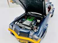 CHEVROLET CAMARO: A 1:18 scale model by Classic Carlectables of the Chevrolet Camaro in Kevin Bartlett's Channel 9 #9 livery, in original packaging together with a colour photo mounted on board showing the car at Bathurst in 1981 [Location: Sydney] - 4