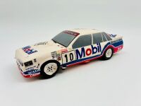 HOLDEN VL COMMODORE: A 1:18 scale ceramic money box depicting the HDT #10 car together with a colour photograph of the #37 Mobile Concrete Pumping car of Brian Callaghan/Barry Graham signed by both drivers [Location: Sydney] - 2
