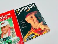 DICK JOHNSON: Two hardcover books including 'The Unforgiving Minute' by Bill Tuckey and his autobiography 'Dick Johnson: Don't tell me I can't do that' [Location: Sydney] - 3