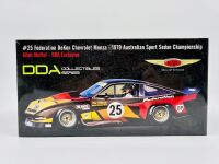 CHEVROLET DEKON MONZA: A 1:18 scale model by Real Art Replicas of Allan Moffat's #25 Federation Dekon Monza Sports Sedan, together with two unframed colour photos of the same car and a slot car of another Dekon Monza [Location: Sydney] - 8