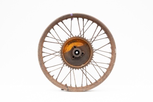 137 · NORTON: A Norton rigid rear wheel