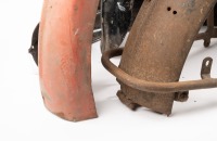 MUDGUARDS: A group of four mudguards, includes one rear to suit rigid frame, two rears and one front to suit girder fork model - 2