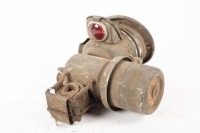 HEADLAMPS: Two early headlamps, includes one Lucas headlamp, lens diameter 6.5cm and one larger headlamp, possibly Powell & Hanmer, lens diameter 9.5cm - 2