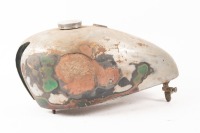 BSA: A circa 1950s BSA A10 fuel tank