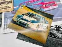 SPORTS SEDAN: A group of colour photographs of various Australian Sports Sedans, including one signed by Bob Jane together with an original race programme for the Daily Mirror Sports Sedan Classic at Oran Park on June 20, 1976 [Location: Sydney] - 20