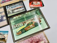 SPORTS SEDAN: A group of colour photographs of various Australian Sports Sedans, some in frames plus an Australian Sedan Championship badge [Location: Sydney] - 2