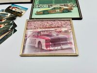 SPORTS SEDAN: A group of colour photographs of various Australian Sports Sedans, some in frames plus an Australian Sedan Championship badge [Location: Sydney] - 5