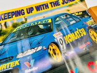 ALAN JONES: Two signed items by Alan Jones including a photo and poster [Location: Sydney] - 5