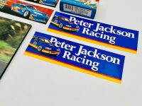 FORD FALCON ATCC: A group of early 1990's ATCC Falcon items including a photo mounted on board signed by Glenn Seton, a 1:64 scale Matchbox model and a range of stickers from different teams . [Location: Sydney] - 4