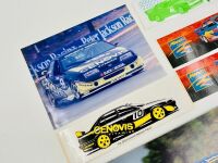 FORD FALCON ATCC: A group of early 1990's ATCC Falcon items including a photo mounted on board signed by Glenn Seton, a 1:64 scale Matchbox model and a range of stickers from different teams . [Location: Sydney] - 5