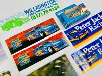 FORD FALCON ATCC: A group of early 1990's ATCC Falcon items including a photo mounted on board signed by Glenn Seton, a 1:64 scale Matchbox model and a range of stickers from different teams . [Location: Sydney] - 6