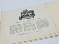 DUESENBERG: A Sales Catalogue for the Model J & SJ printed by The Hollenbeck Press, Indianapolis, 24 pages - 5