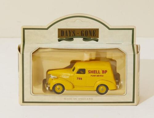 LLEDO: Boxed 'Days Gone' Die Cast Model No. 30015, 1939 Chevrolet Panel Van Shell BP Pump Service.
