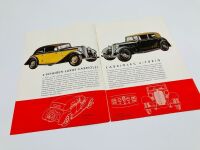 STEYR: A colour Sales Brochure for the 1933 Typ 430 model, German text - 3