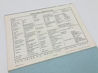 AUTO UNION: A 12-page fold-out brochure for the 1935 Auto Union and Audi model range, English text - 6