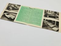 PEGASO: A colour single fold Sales Brochure for the Z-103, French text - 4