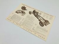 BEAN: An eight-page colour Sales Brochure for the 1928 "Fourteen Forty" model showing the 14/40 model range - 4