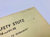 STUTZ: A 1933 Sales Brochure for "The Safety Stutz" Model SV-16 and DV-32 - 3