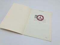 MERCEDES-BENZ: A rare publication for the SSK Racerwagn 1928 and 170S models, Swedish text and numbered 330/500 - 6