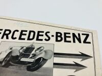 MERCEDES-BENZ: A six-page fold-out brochure for the 1932 SS and SSK Supercharged Sports Cars, English text AMENDED - 3