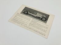 MERCEDES-BENZ: A six-page fold-out brochure for the 1932 SS and SSK Supercharged Sports Cars, English text AMENDED - 4