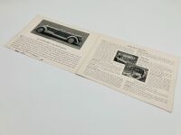 MERCEDES-BENZ: A six-page fold-out brochure for the 1932 SS and SSK Supercharged Sports Cars, English text AMENDED - 5