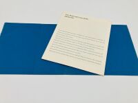 MERCEDES-BENZ: A 12-page colour factory brochure "75 Jahre Motorisierung des Verkehrs 1886-1961", German text in original blue cover with black wrap around sticker still intact. - 4