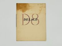 DELAGE: A 16-page Sales Brochure for the 1932 D8 model, English text - 2