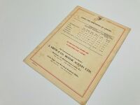 HISPANO SUIZA: A four-page colour Sales Brochure for 1934 models 54/220 12-cylinder and 30/120 6-cylinder, English text - 3