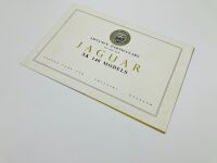 JAGUAR: A 4-page fold-out Sales Brochure covering the XK140 model by Jaguar Cars Ltd of Coventry, England - 2
