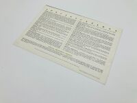JAGUAR: A 4-page fold-out Sales Brochure covering the XK140 model by Jaguar Cars Ltd of Coventry, England - 3