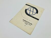 HUPMOBILE: A fold-out Sales Brochure for the 1933 model range, published by Garratt's Ltd of Elizabeth Street, Sydney - 3
