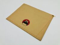 BUGATTI: A Sales Brochure on the 1930 model range comprising an original envelope containing an eight-page colour booklet of coachwork on seven models, a four-page colour booklet on the Touring Models, a price list and two-page listing of the Grand Prix m - 4