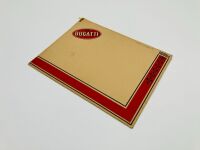 BUGATTI: A Sales Brochure on the 1930 model range comprising an original envelope containing an eight-page colour booklet of coachwork on seven models, a four-page colour booklet on the Touring Models, a price list and two-page listing of the Grand Prix m - 5