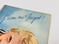 PEUGEOT: A 24-page spiral-bound colour Sales Brochure for the 1935 model range, French text - 2