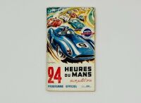 LE MANS: An original Official 1956 race programme for the 24-Hour race, French text - 2