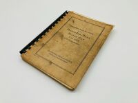 MERCEDES-BENZ: A spiral-bound copy of the Instruction Book for the 540K with supercharger, English text. Publication No. 6229E. - 2