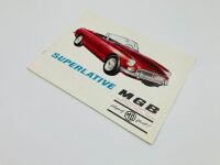M.G.: An eight-page colour Sales Brochure for the 1966 MGB published by The M.G. Car Company Ltd, Publication No. 2373/C. - 2