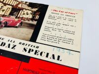 MARANDEZ: An eight-page colour Sales Brochure for The All British Marandez Special. - 4