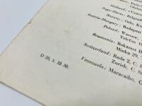 MAYBACH: A rare fold-out Sales Brochure for the 1935 Zeppelin 12-cylinder model published by the Sole Concessionaire for the USA (A. J. Miranda Jr. Inc. of New York), English text - 4