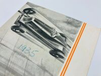 PANHARD: A four-page colour Sales Brochure for the 1935 D.S. Special, French text - 2