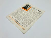 PANHARD: A four-page colour Sales Brochure for the 1935 D.S. Special, French text - 3