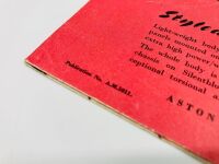ASTON MARTIN: A four-page colour Sales Brochure for the 1951 DB2 Sports Saloon, Publication No. A.M.1011 - 4