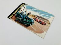 DUNLOP: A softcover booklet entitled "The Racing World", 26 pages plus covers, featuring famous race tracks including Monza, Le Mans, Silverstone, Monaco - 2