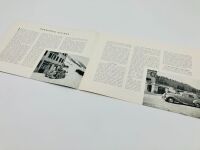 BENTLEY: A fold-out Sales Brochure for the 1949 Mark VI model "Borrowed Plumes" featuring a favorable write-up from The Motor magazine dated April 27th, 1949. - 4