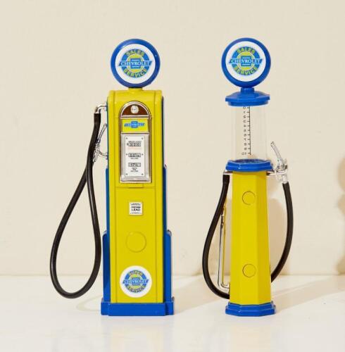 CHEVROLET: c2000's set of two diecast 1:18 scale Chevrolet Fuel pumps (98611 & 98612).
