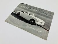 BRISTOL: A double-sided Sales Brochure for the 405 Drophead model - 2