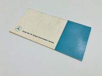 MERCEDES-BENZ: A 24-page colour booklet on the 1960 Passenger Car model range including 'Ponton', 'Fintail', 300D, 190SL and 300 SL models, English text. - 3